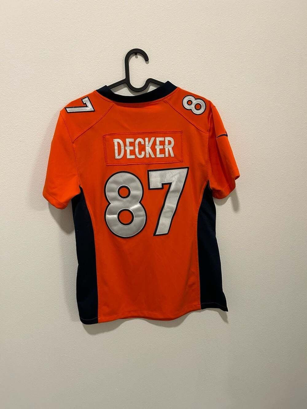 Nike Denver Broncos Eric Decker #87 Size S Orange Jersey - Picture 3 of 3